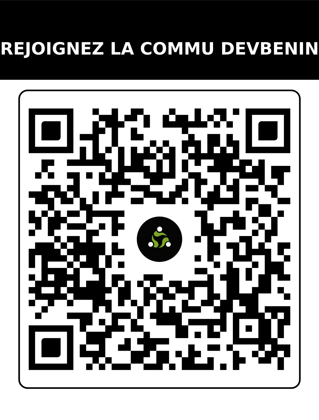 QR Code WhatsApp DevBénin